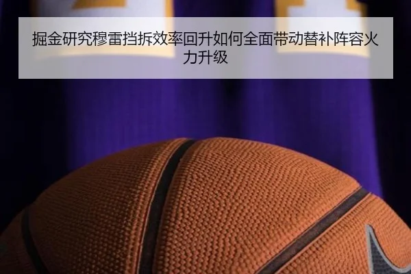 掘金研究穆雷挡拆效率回升如何全面带动替补阵容火力升级（kaiyun）